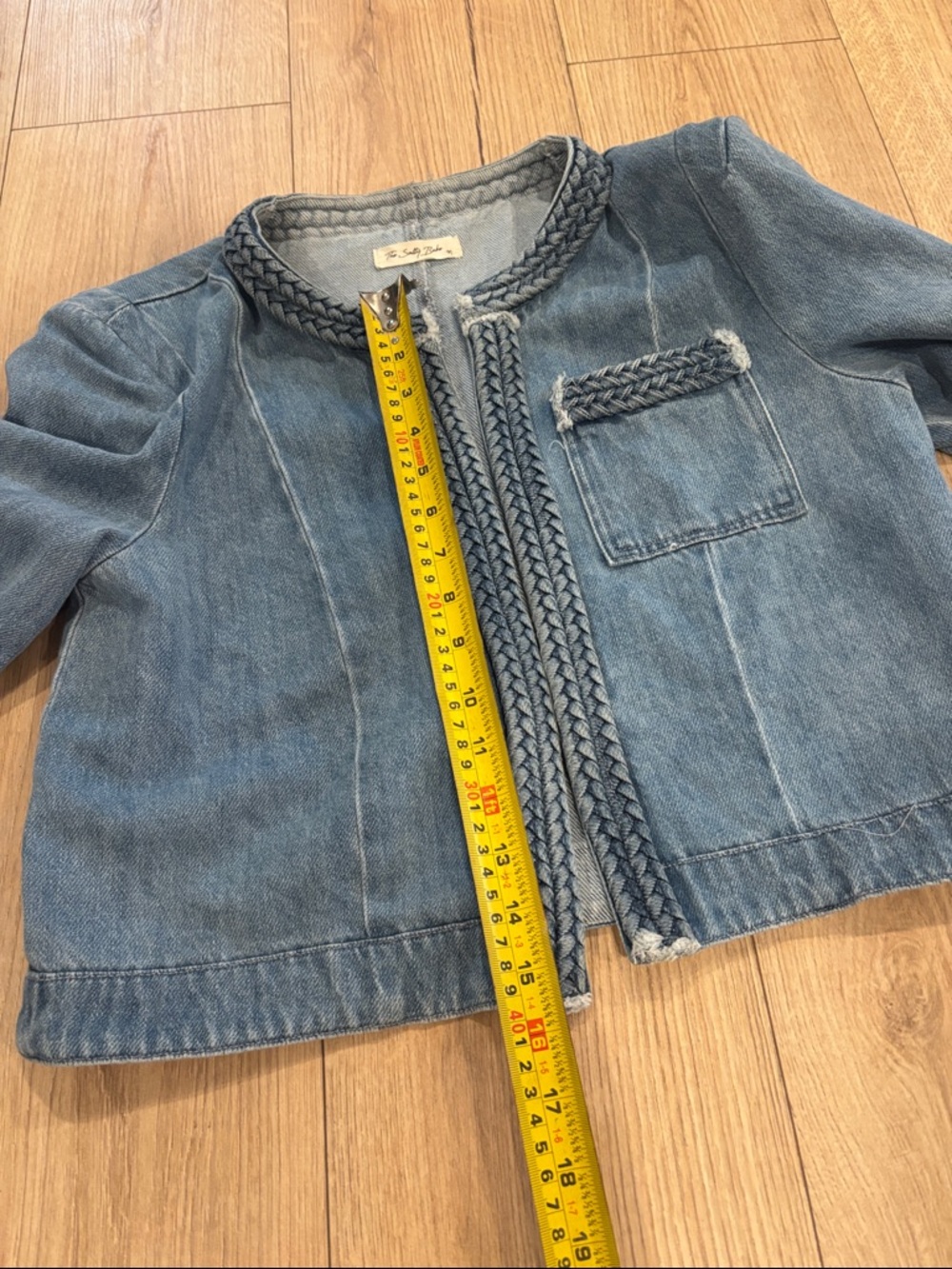 Cropped Denim Jacket - Picture 10 of 10
